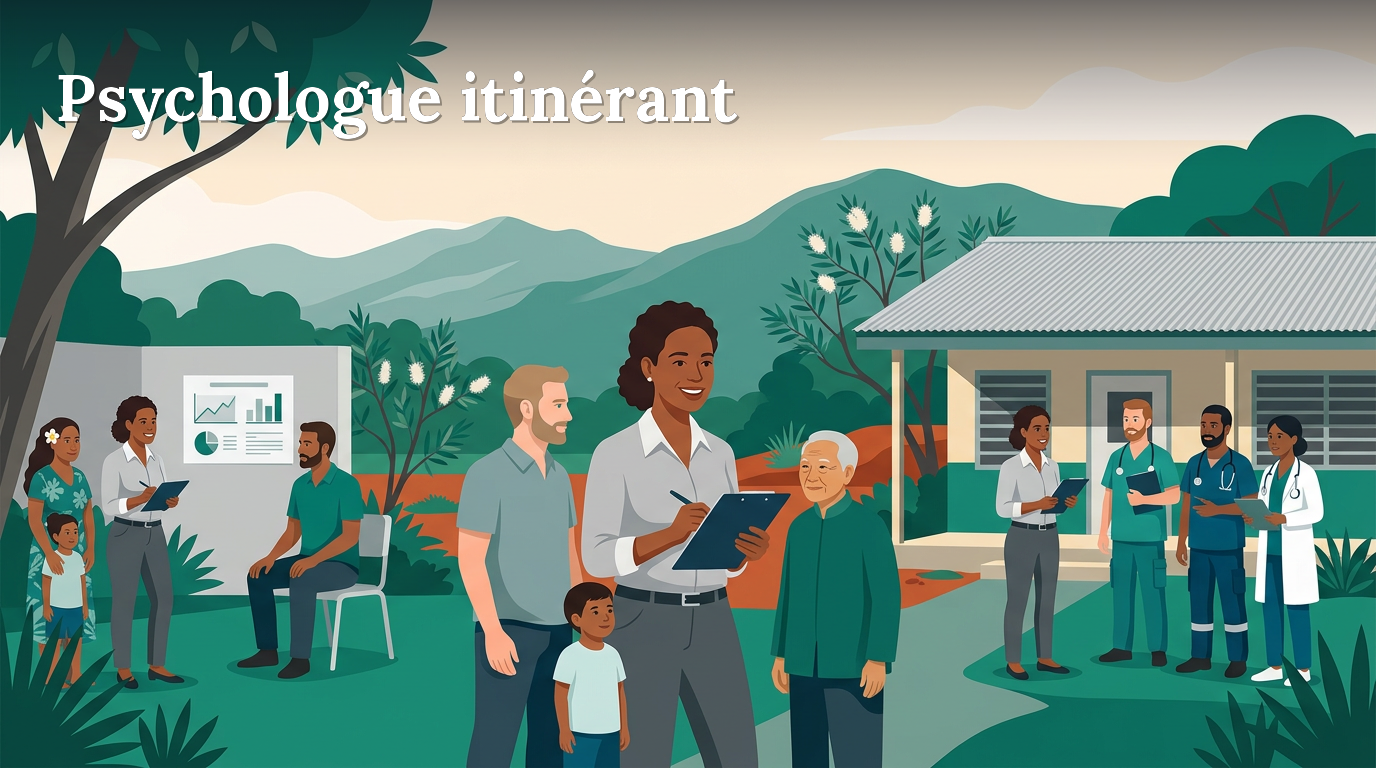 Illustration du poste : Psychologue itinérant