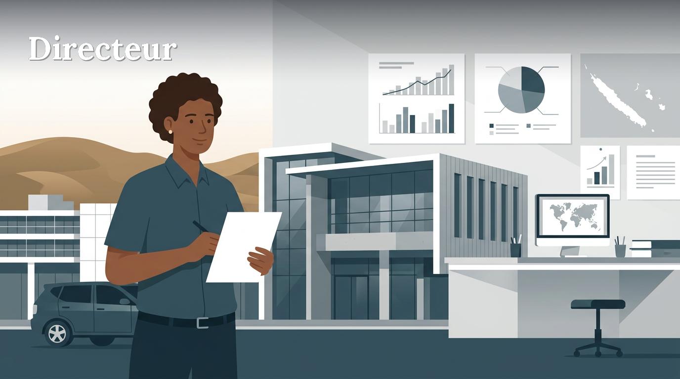Illustration du poste : Directeur / Directrice