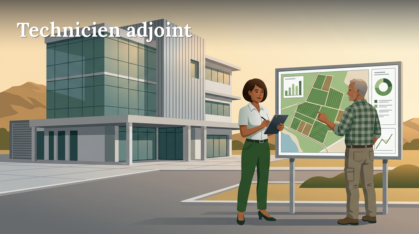 Illustration du poste : Technicien adjoint
