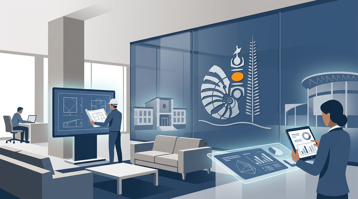 Illustration du poste : Technicien en bâtiment