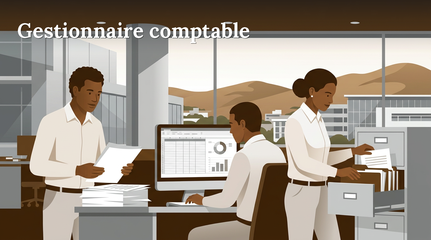 Illustration du poste : Gestionnaire comptable