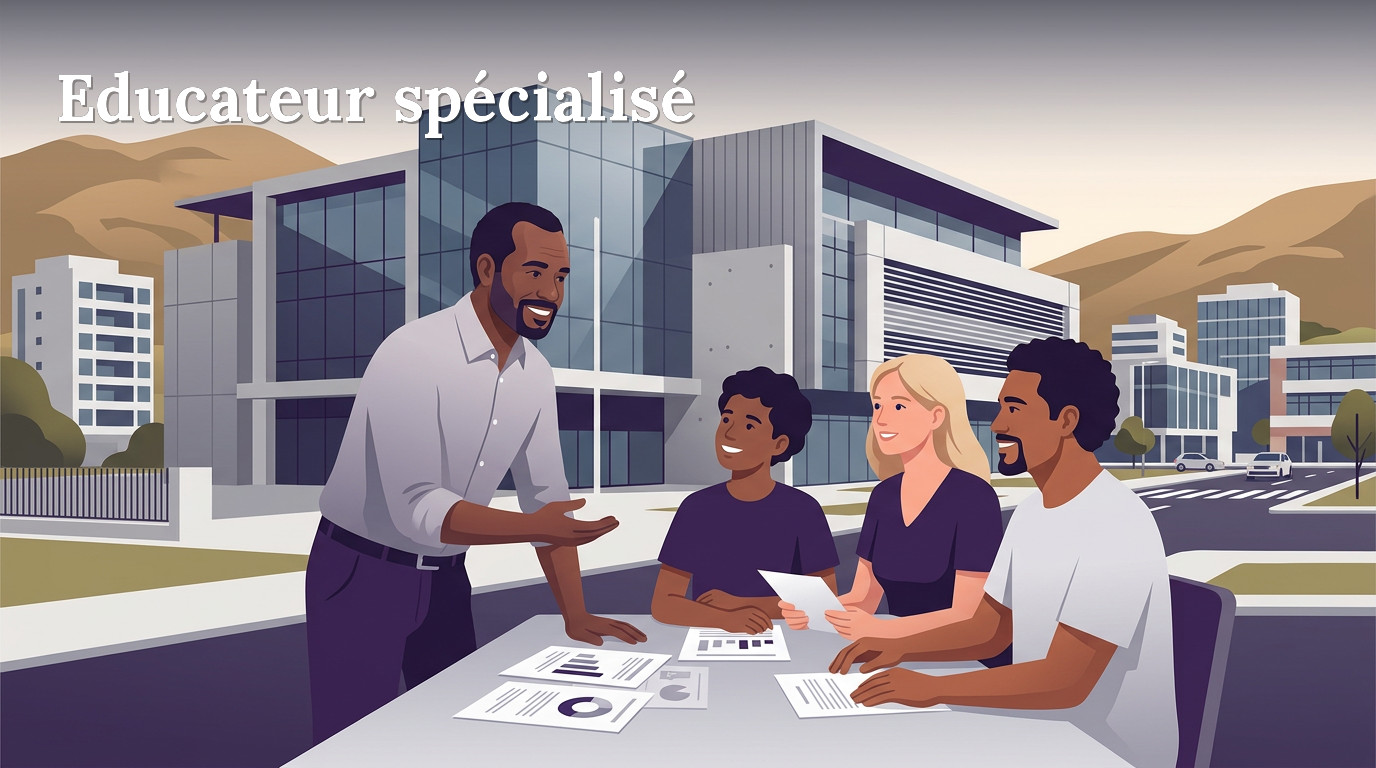 Illustration du poste : Educateur spécialisé - UEMO Sud/Iles