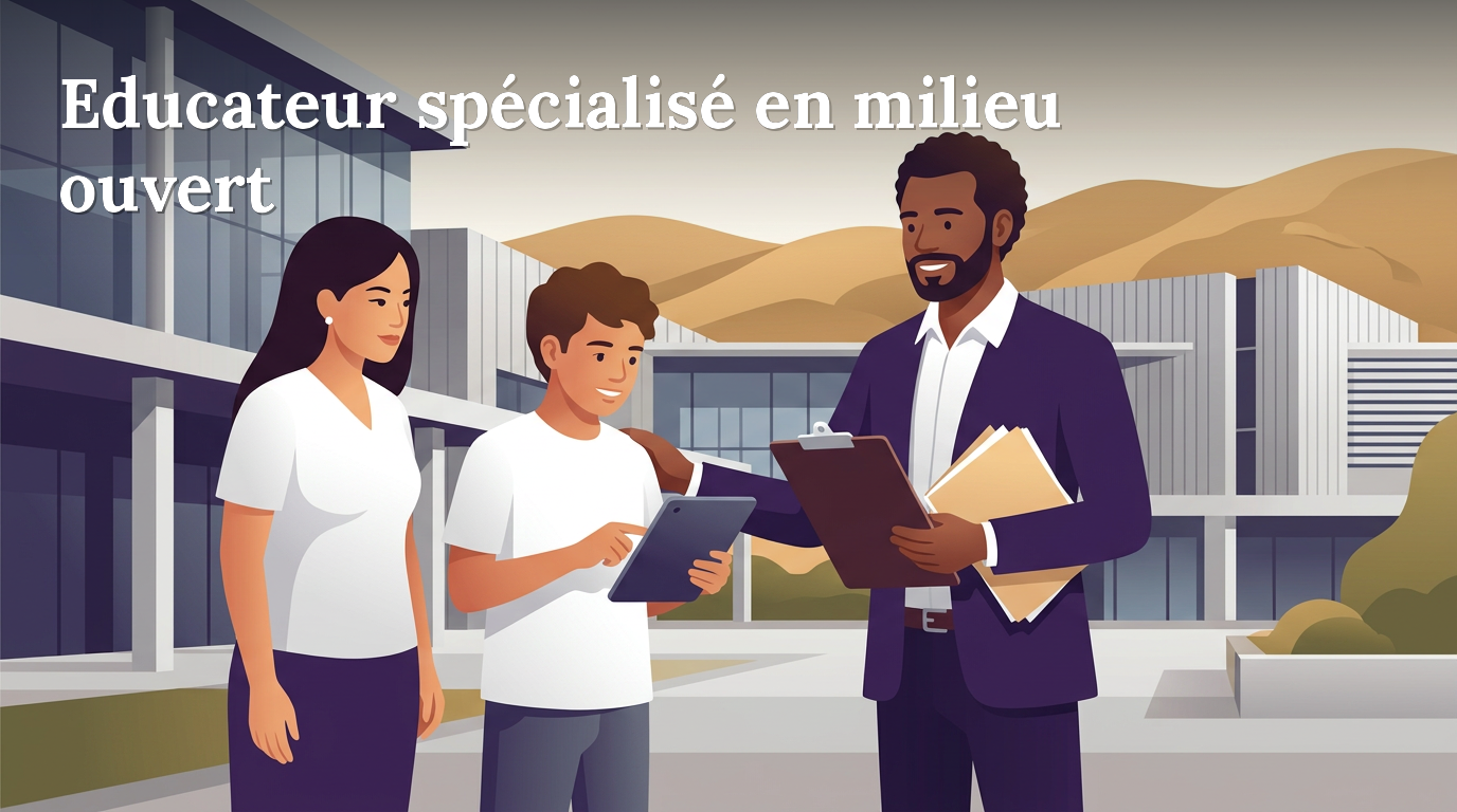 Illustration du poste : Educateur spécialisé en milieu ouvert - STEMOI
