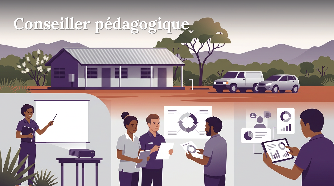 Illustration du poste : Conseiller(e) pédagogique - IEP 5   -Résidence KOUMAC