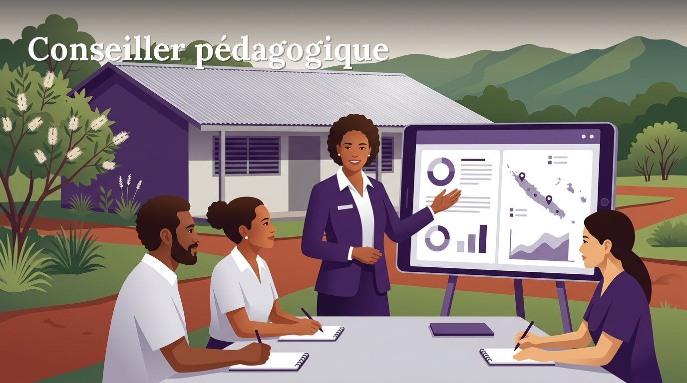 Illustration du poste : Conseiller(e) pédagogique- 6ème circonscription- Résidence administrative  LA FOA