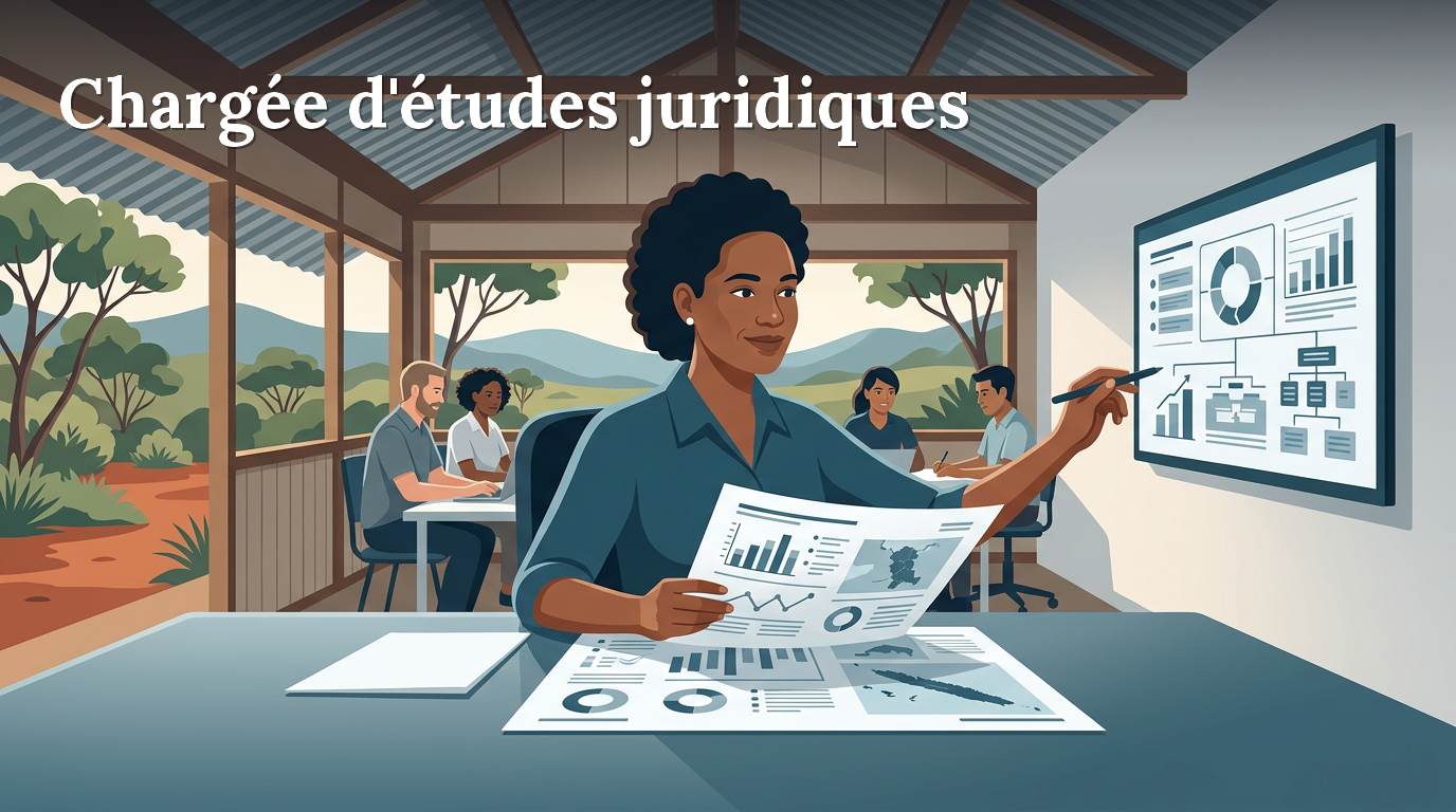 Illustration du poste : Chargée d'études juridiques