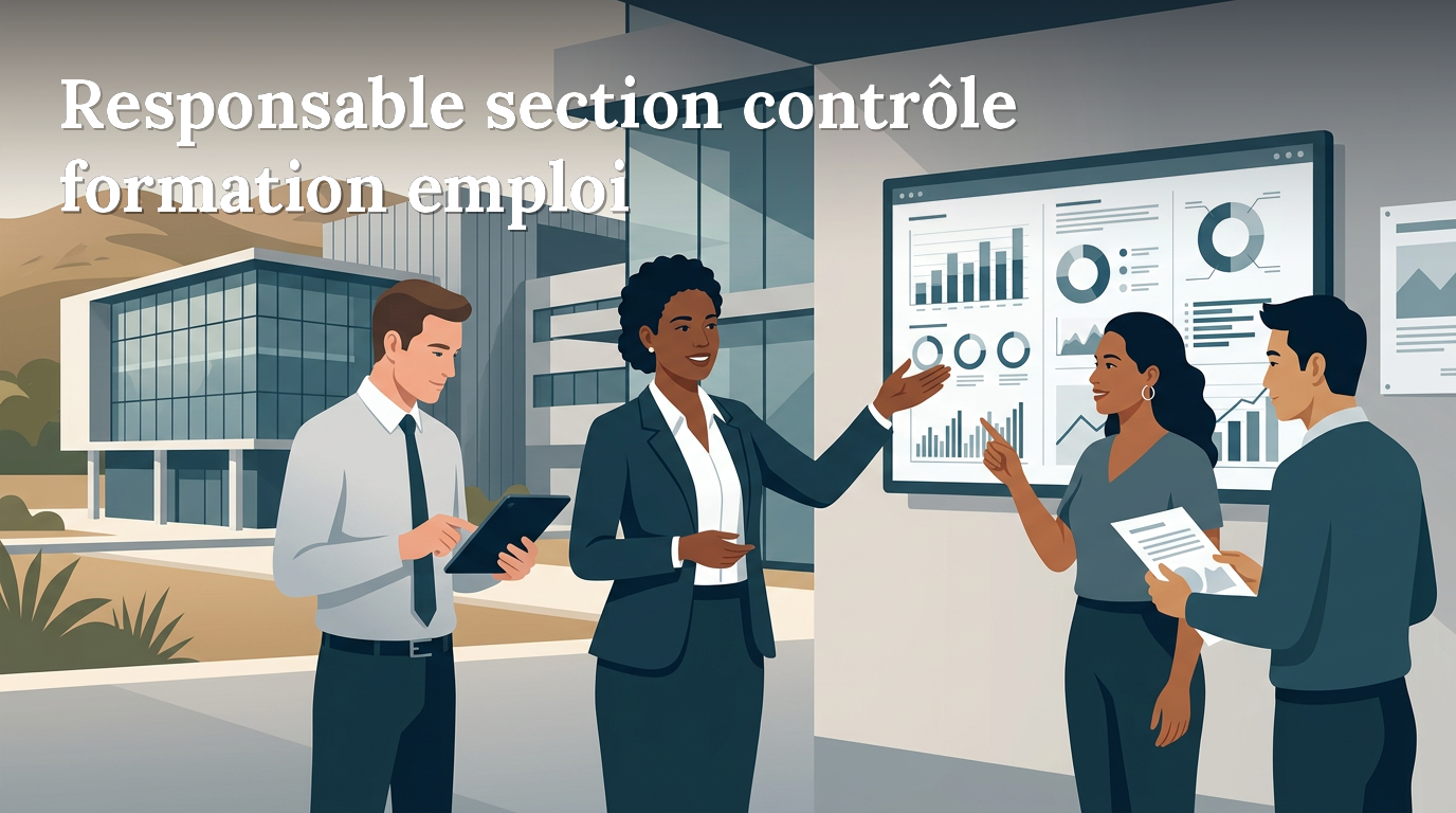 Illustration du poste : Responsable section contrôle formation emploi