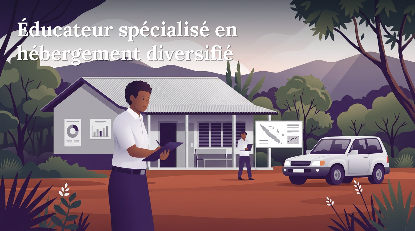 Illustration du poste : Éducateur spécialisé en hébergement diversifié - Nord