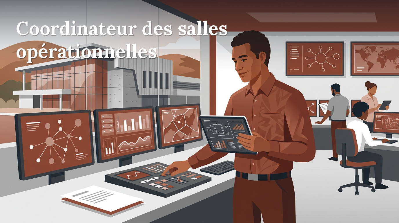 Illustration du poste : Coordinateur des salles opérationnelles