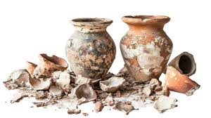 A replica of the Dholavira signboard with large Indus script glyphs.