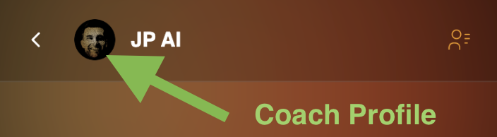 Coach profile preview