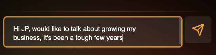 Text conversation preview