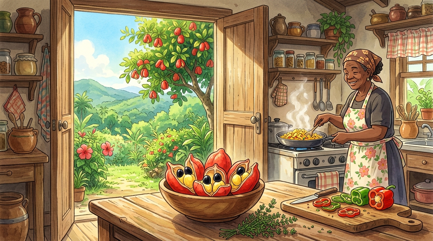 Ackee and Saltfish, the Fruit That Waits