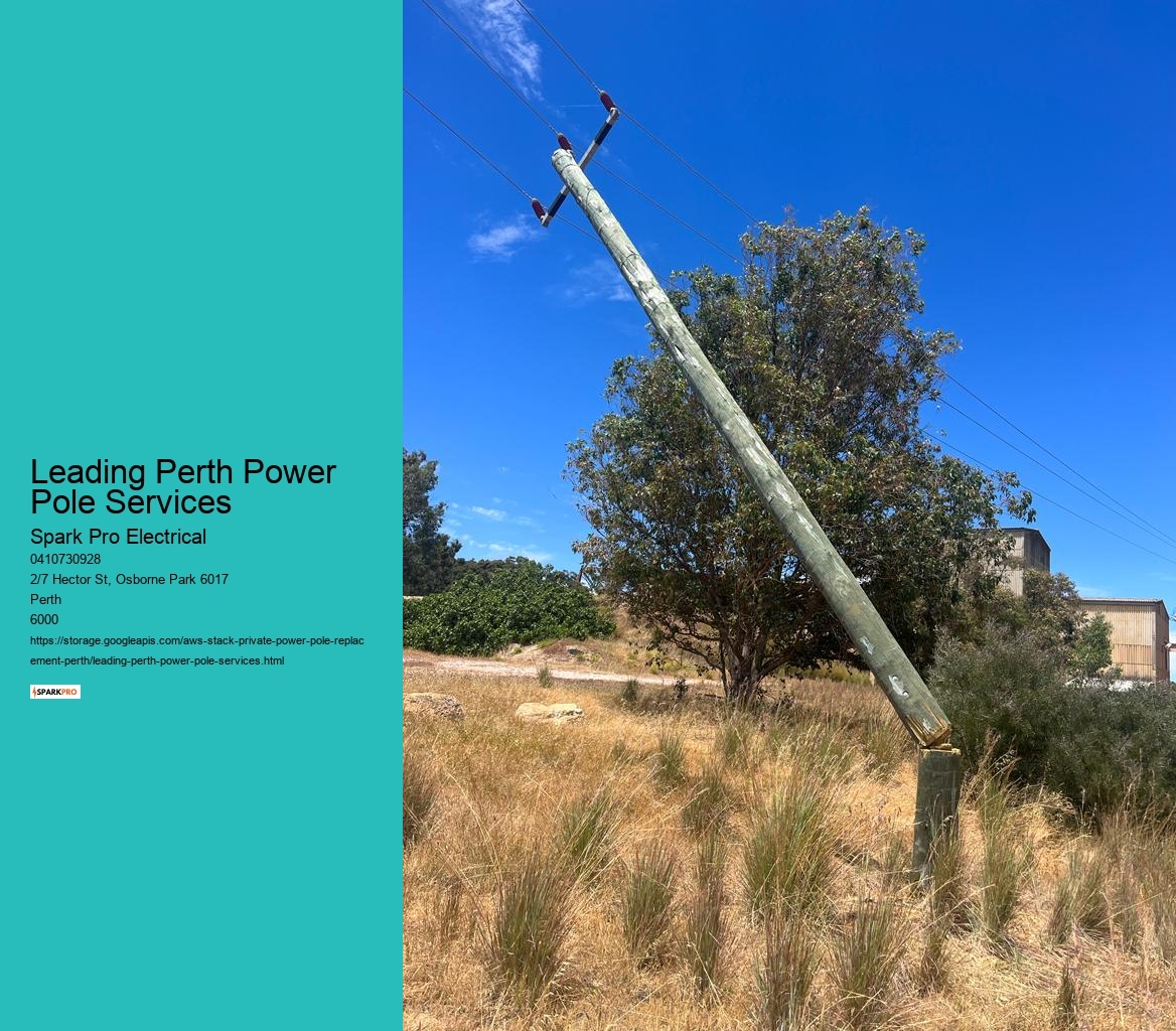 Leading Perth Power Pole Services