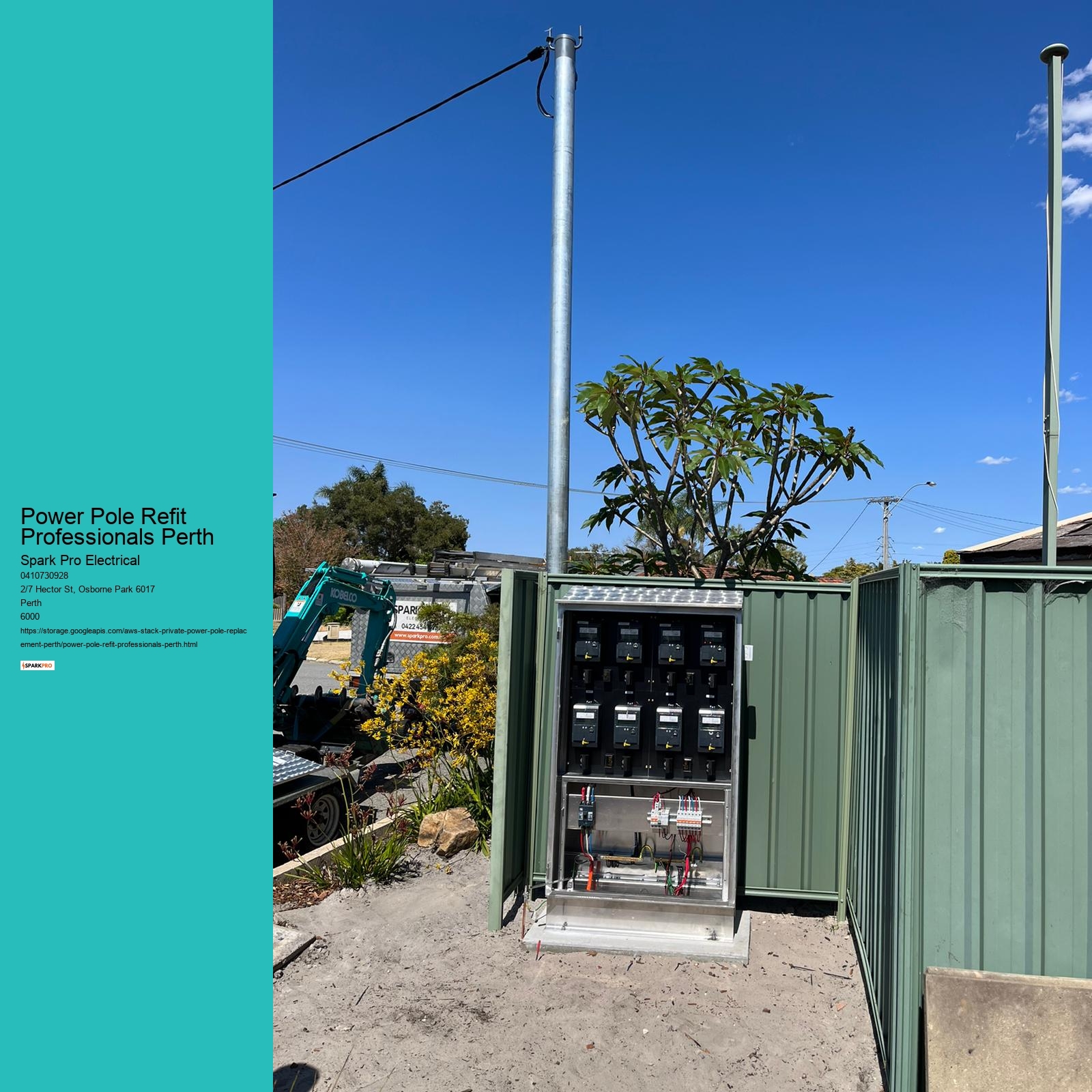 Efficient Power Pole Services for Perth