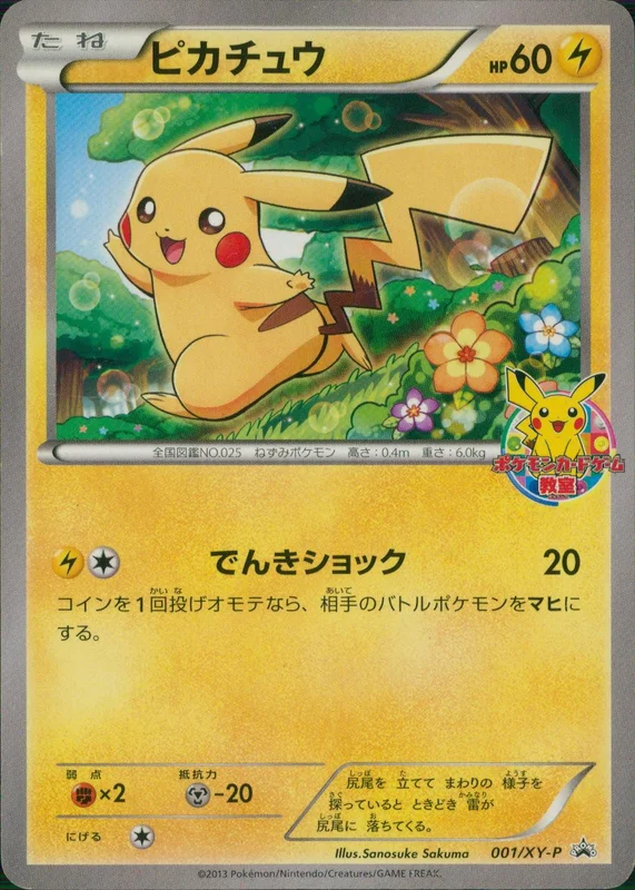 ★*★様 ピカチュウ トレーディングカード 001/XY-P ピカチュウ | トレカショップラム - トレーディングカード専門店