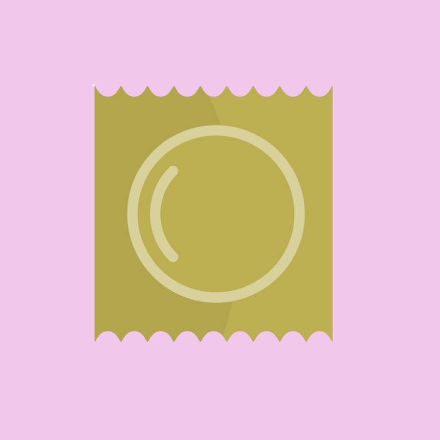 Condom distribution pink