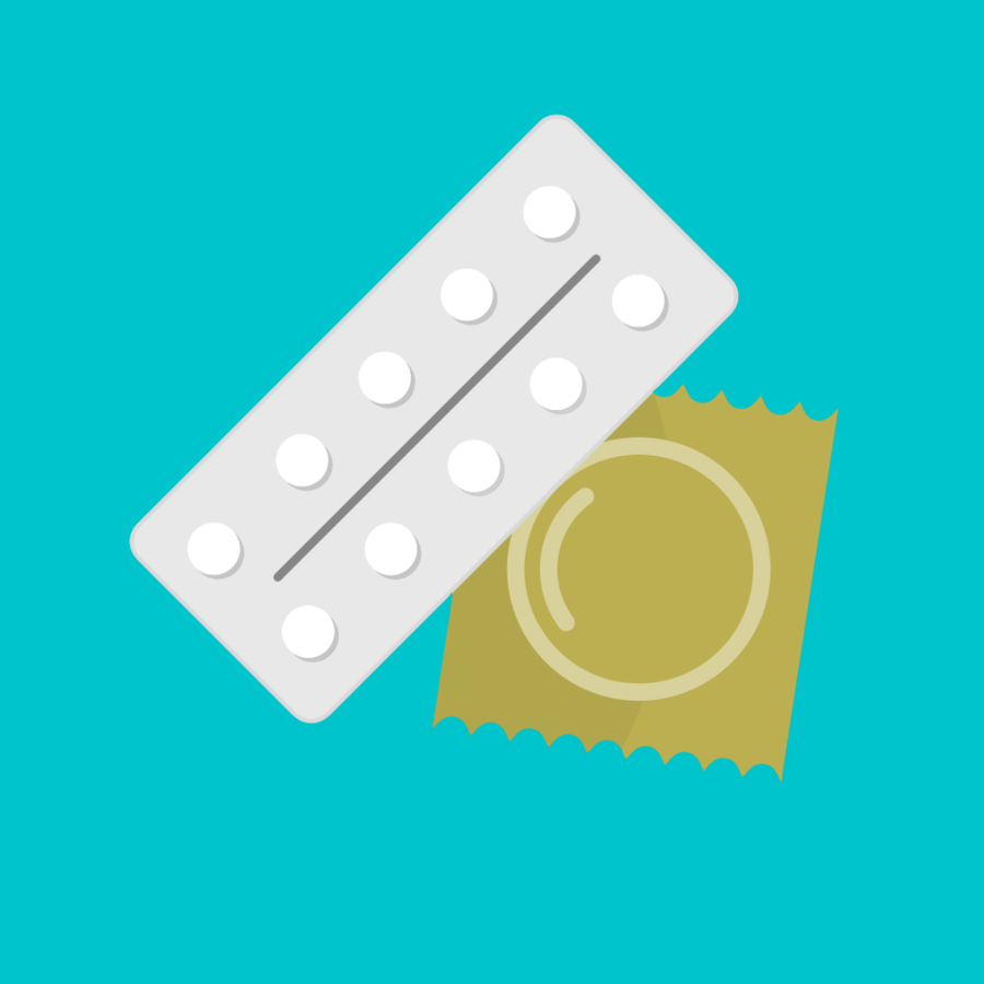 Contraception turquoise