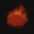 A stylized red brain on fire against a black background, featuring bold orange and red flames. The mood suggests intensity and energy.
