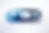 Blue toggle switch design with leaves and flowing lines on the left, and charts with a target and arrow on the right, on a white background.