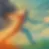 Silhouette of a person with ribbons extending from their body, transitioning from dark clouds to sunny blue skies, symbolizing change.
