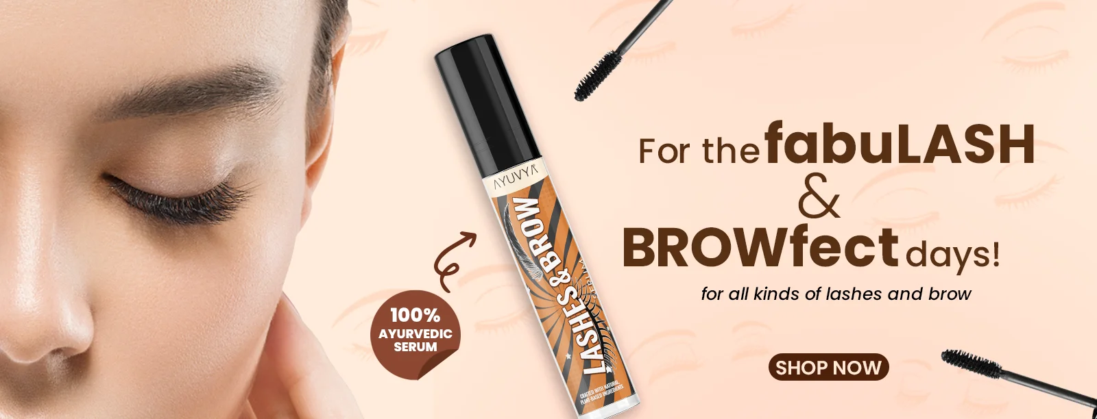 Lashes & brow web