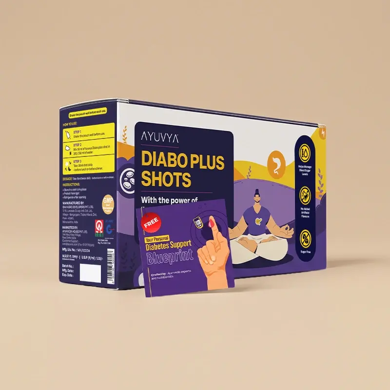 Ayuvya Diabo Plus Shots | 1 Month Pack