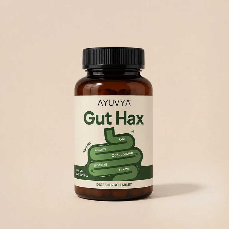 Gut Hax | Ayurvedic Gut Detox Tablets