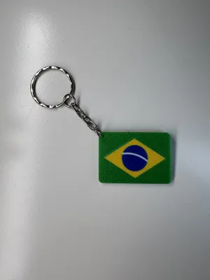 Chaveiro bandeira detalhes