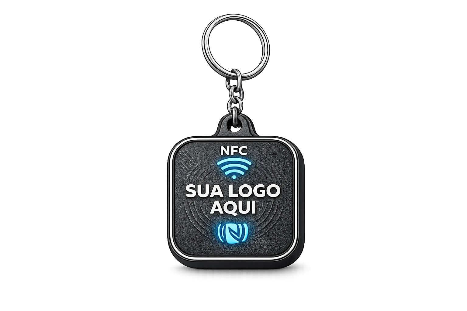 Chaveiro NFC personalizado com logo