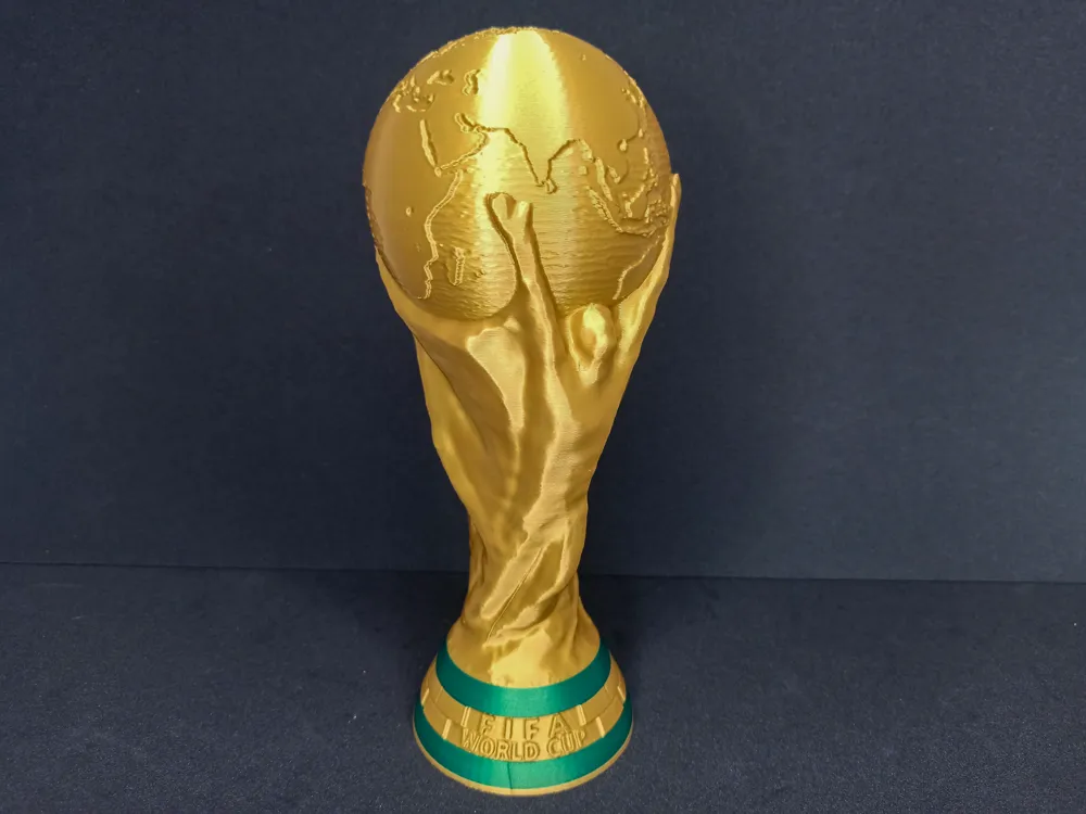 Troféu da Copa em estúdio