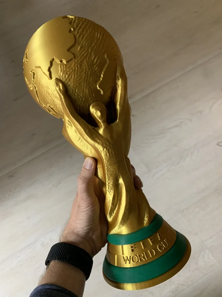 Troféu da Copa do Mundo tamanho real