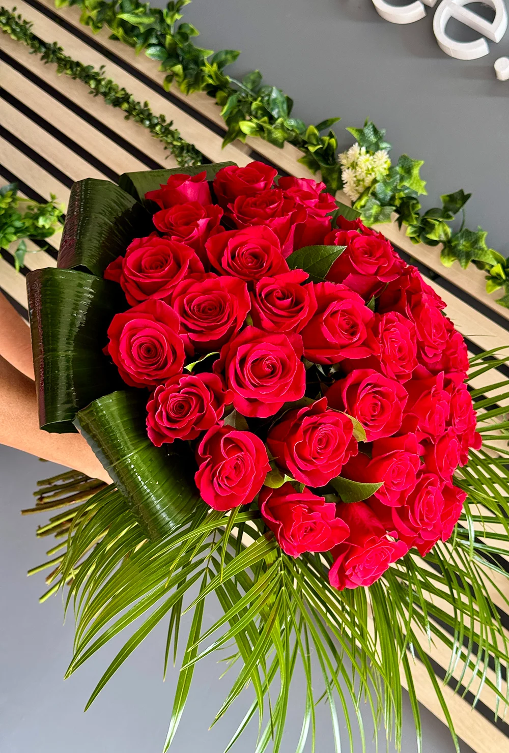 Buchet 25 Trandafiri "Seducție"