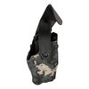 Black Digital Custom Holster with Large Light and Sight --Manufactured by Safariland