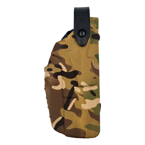 Brown Multicam Custom Holster with Security Attachment --Manufactured by Safariland