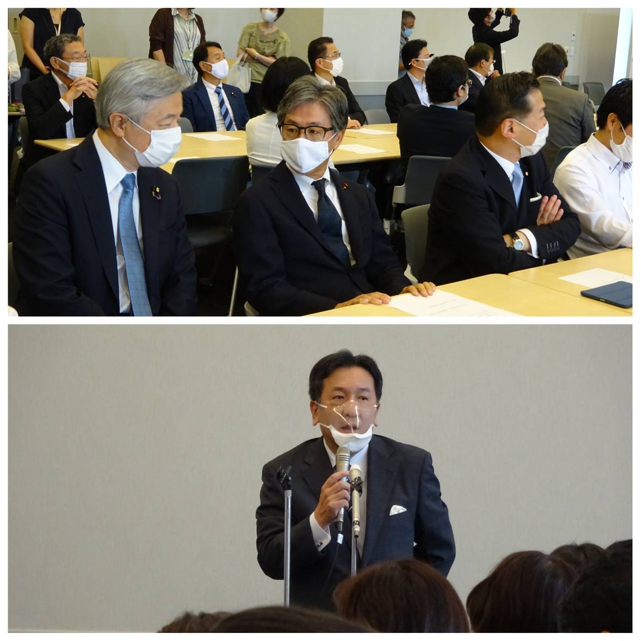枝野幸男候補集会