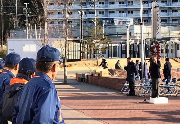 石巻市牡鹿地区消防団・女川町消防団出初式