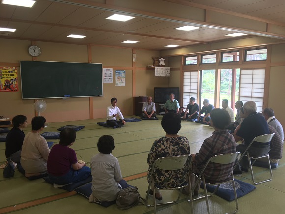 南三陸町で座談会