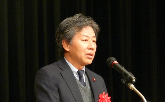 高橋しゅうや氏事務所開き・総決起集会