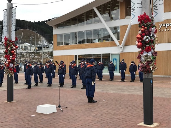 女川町消防出初式