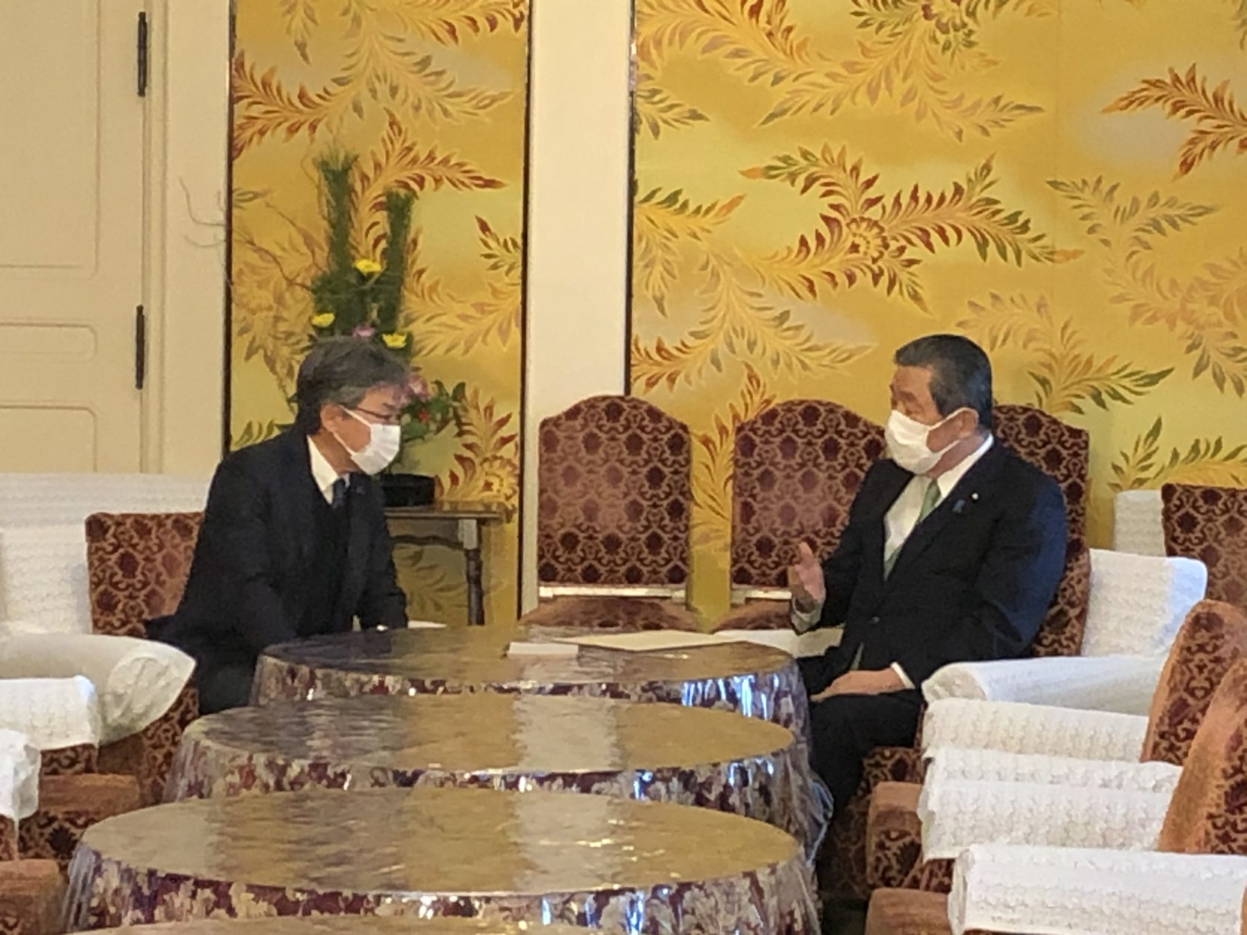 与野党国対委員長会談