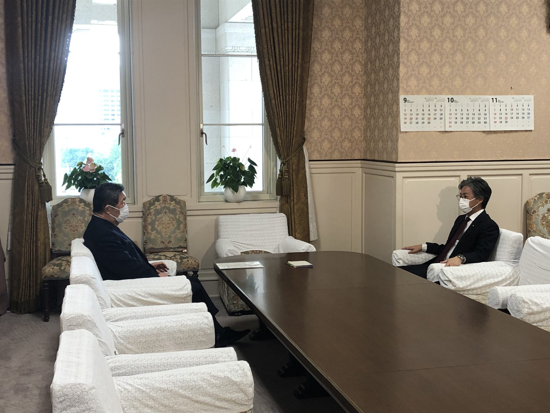 与野党国対委員長会談