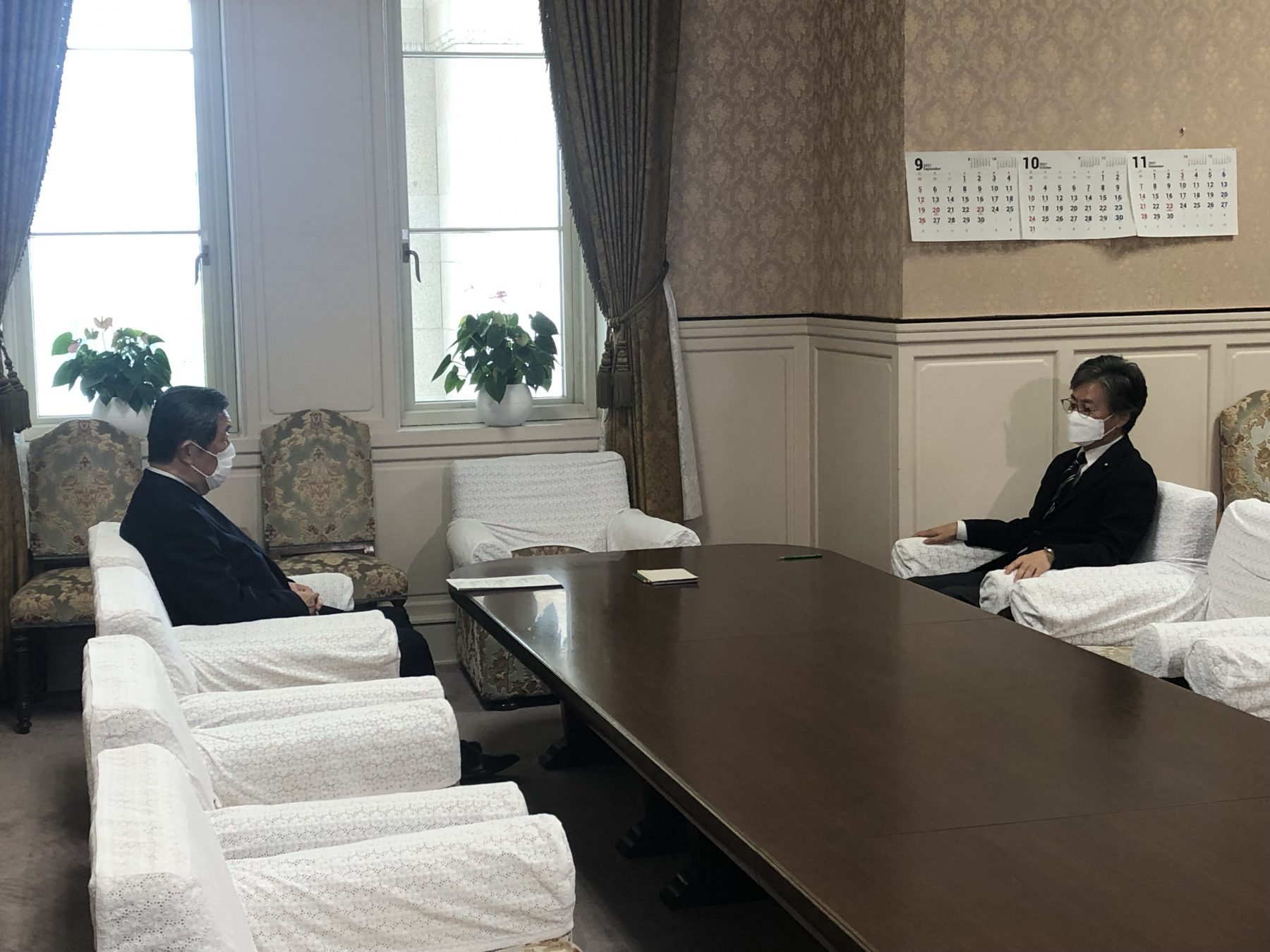 与野党国対委員長会談