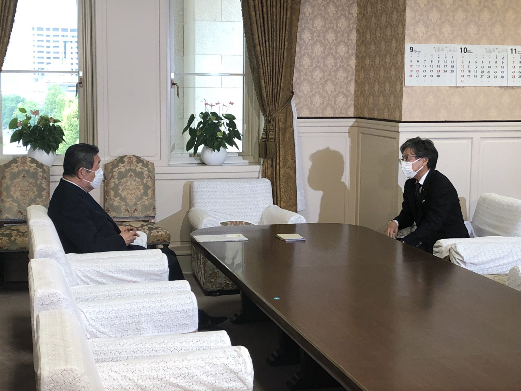 与野党国対委員長会談