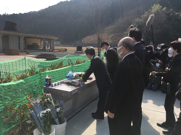 大川小学校慰霊