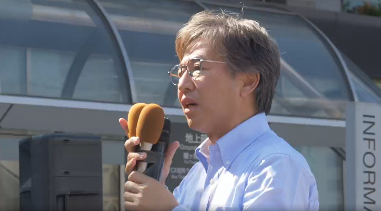 6/25「小畑きみ子」候補街頭演説