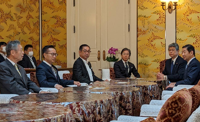 与野党国対委員長会談