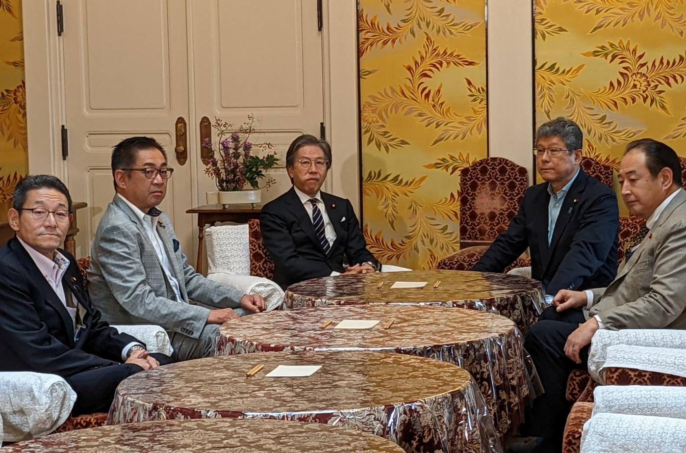 10/19 自民・立憲・維新国対委員長会談