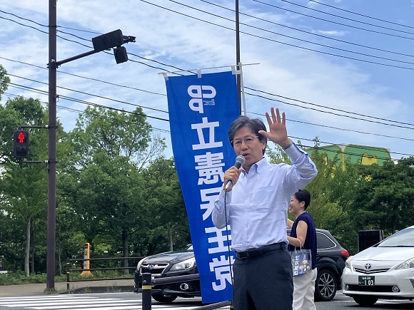 立憲宮城県連青年局街宣活動