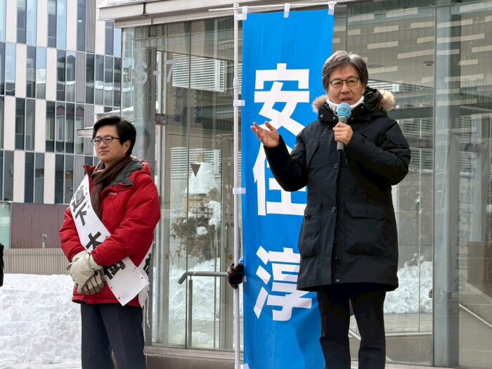 選挙戦3日目!～北海道～